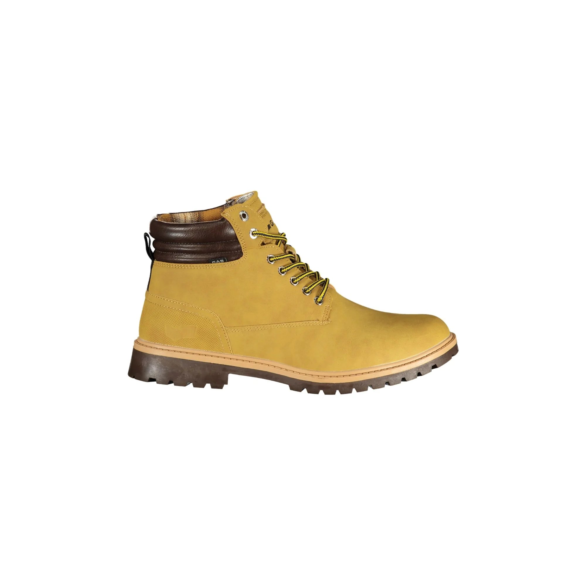 Gas Stivaletto Uomo Beige Lacci Plantare Removibile Logo Stivaletti - foto prodotto